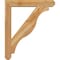 Ekena Millwork Funston Craftsman Rough Sawn Bracket w/ Offset Brace, Western Red Cedar, 6"W x 32"D x 38"H BKT0604X32X38FST04RWR - alternate 4